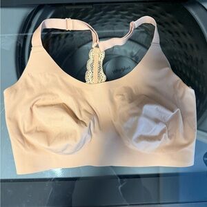 Knix Nude Bralette with Lace Detail